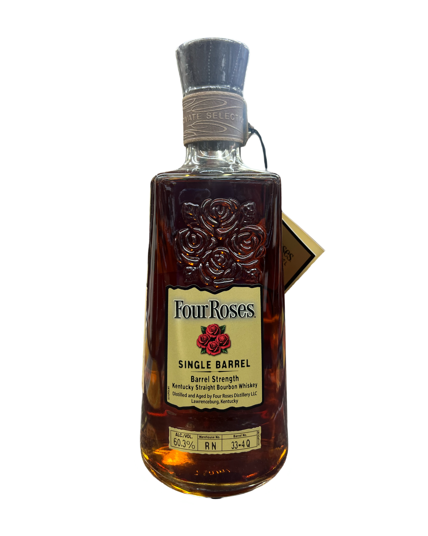 Four Roses Single Barrel Cask Strength OESV  8 Year 11 Months 120.6 Proof Old Kentucky Straight Bourbon Whiskey