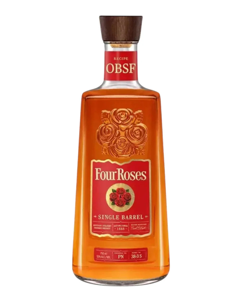 Four Roses Single Barrel Recipe OBSF Bourbon Whiskey 750ml