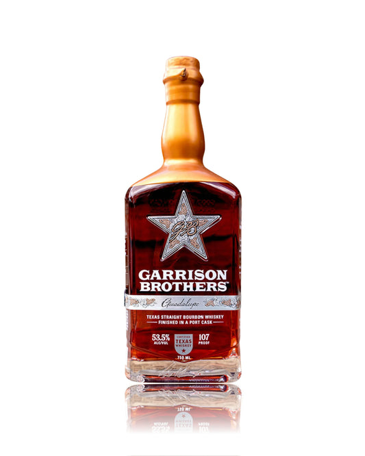 Garrison Brothers Guadalupe Finished In Port Cask Texas Straight Bourbon Whiskey 750ml