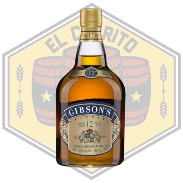 Gibson's Finest Rare 12 Year Old Whisky 750ml