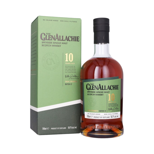 GlenAllachie 10 Year Old Batch 12 Cask Strength Single Malt Scotch Whisky