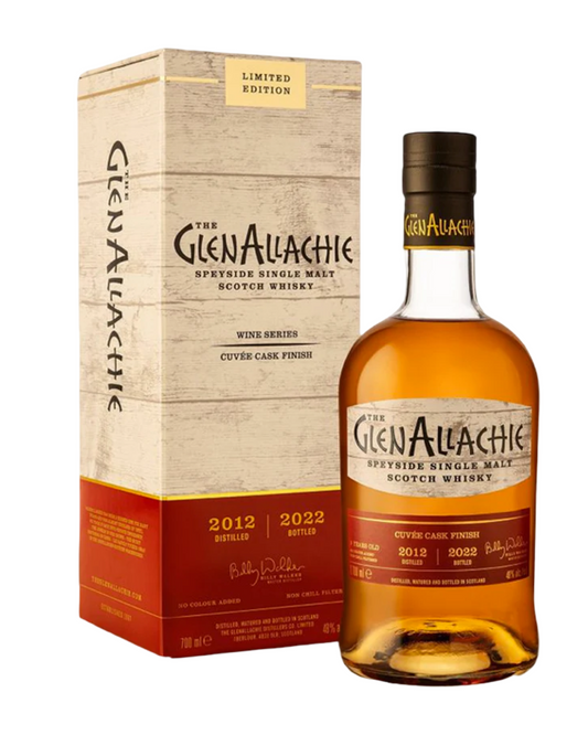 GlenAllachie Wine Series 9 Year Old Cuvee Cask Finish Scotch Whisky