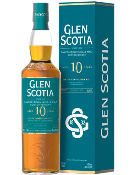 Glen Scotia 10 Year Old Single Malt Scotch Whisky 750ml