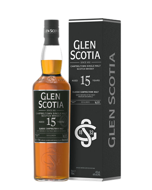Glen Scotia 15 Year Old Single Malt Scotch Whisky 750ml
