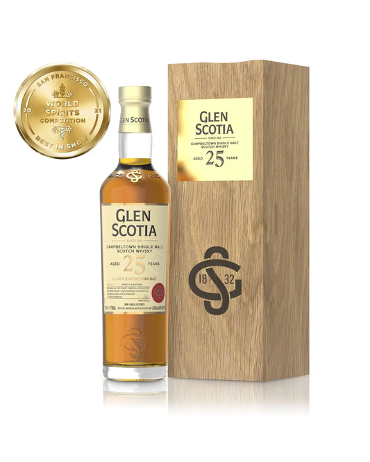 Glen Scotia 25 Year Old Single Malt Scotch Whisky 700ml