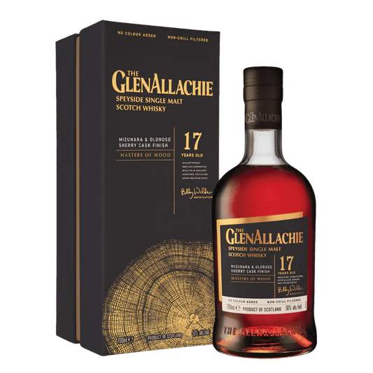 Glenallachie Master of Wood Mizunara & Olorosso Sherry Cask Finish 17 Year Old Single Malt Scotch Whisky - Pre-Order
