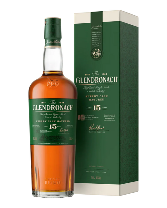 Glendronach 15 Year Old Single Malt Scotch Whisky 700ml