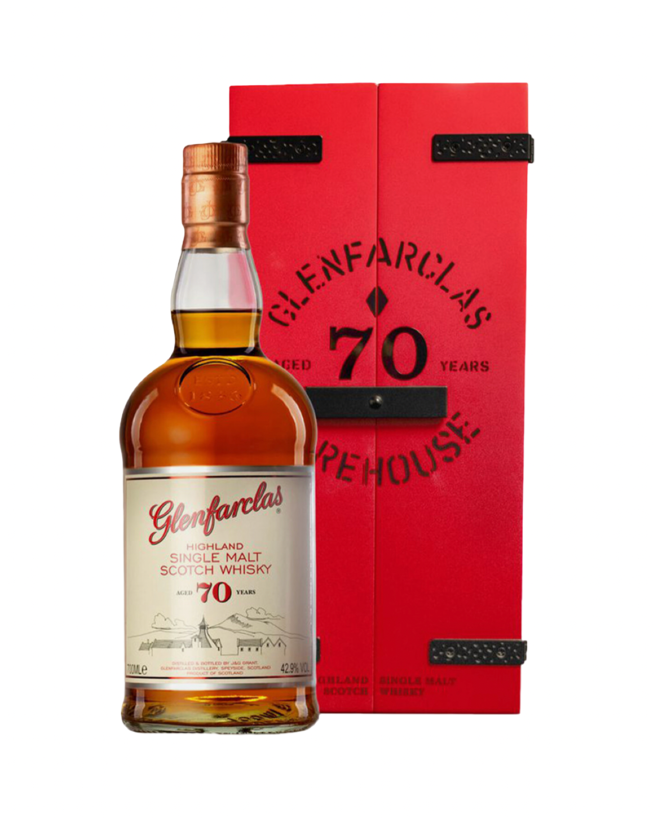 Glenfarclas 70 Year Old Single Malt Scotch Whisky 750ml