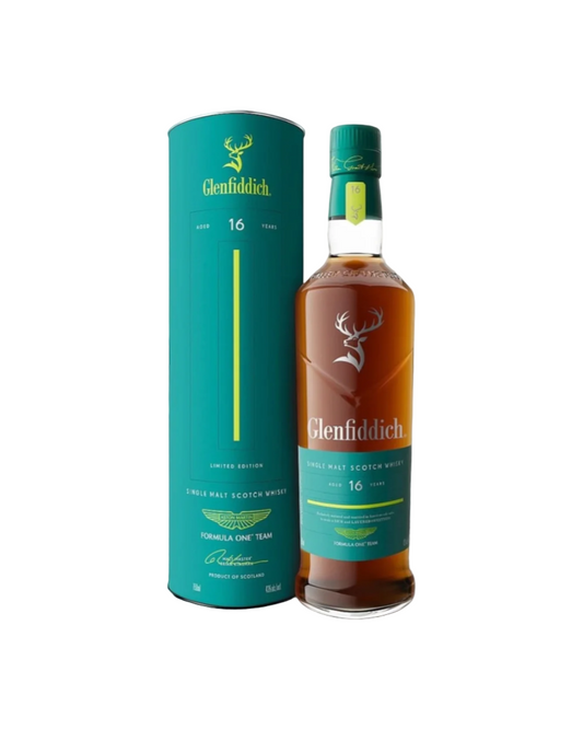 Glenfiddich Aston Martin Formula One 16 Year Old Single Malt Scotch Whisky 750ml