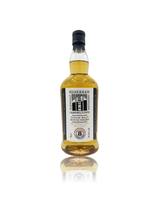 Glengyle Distillery Kilkerran Bourbon Cask Matured 8 Year Old Single Malt Scotch Whisky 700ml