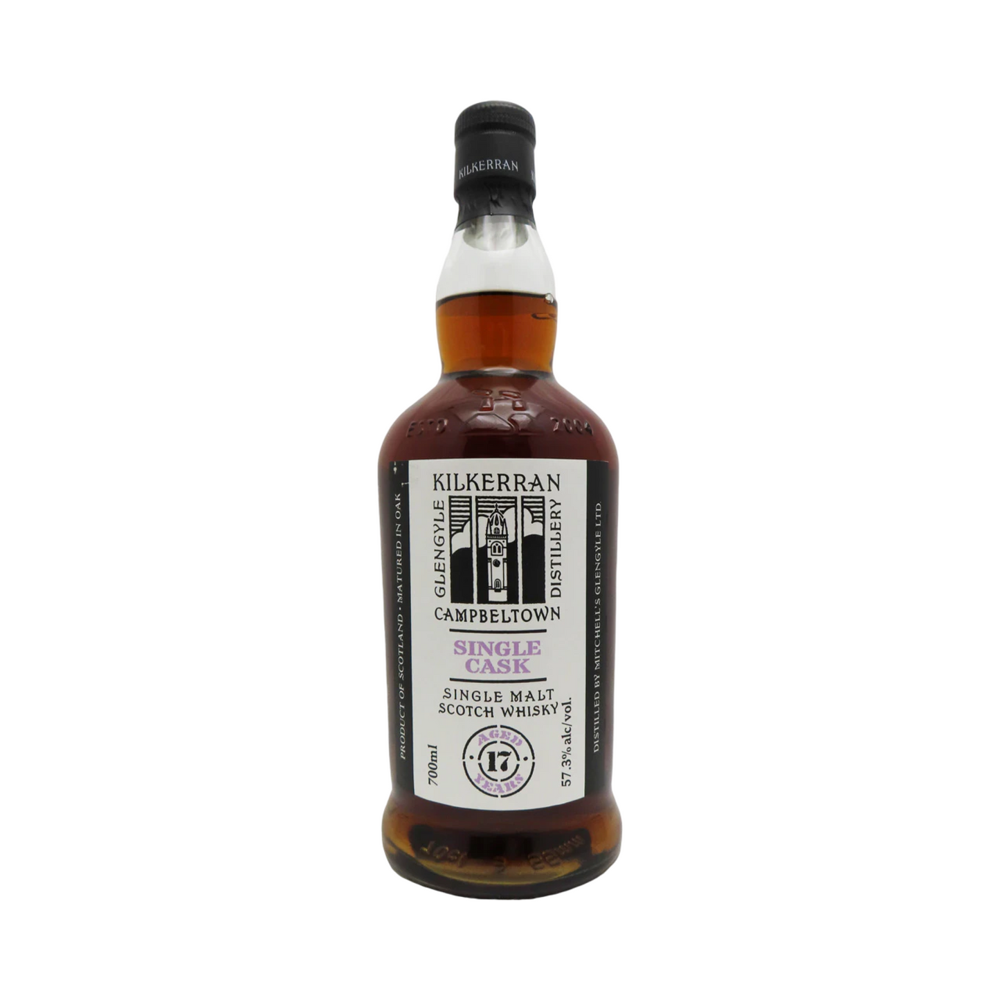 Glengyle Distillery Kilkerran 20th Anniversary 17 Year Old Single Cask Single Malt Scotch Whisky 700ml