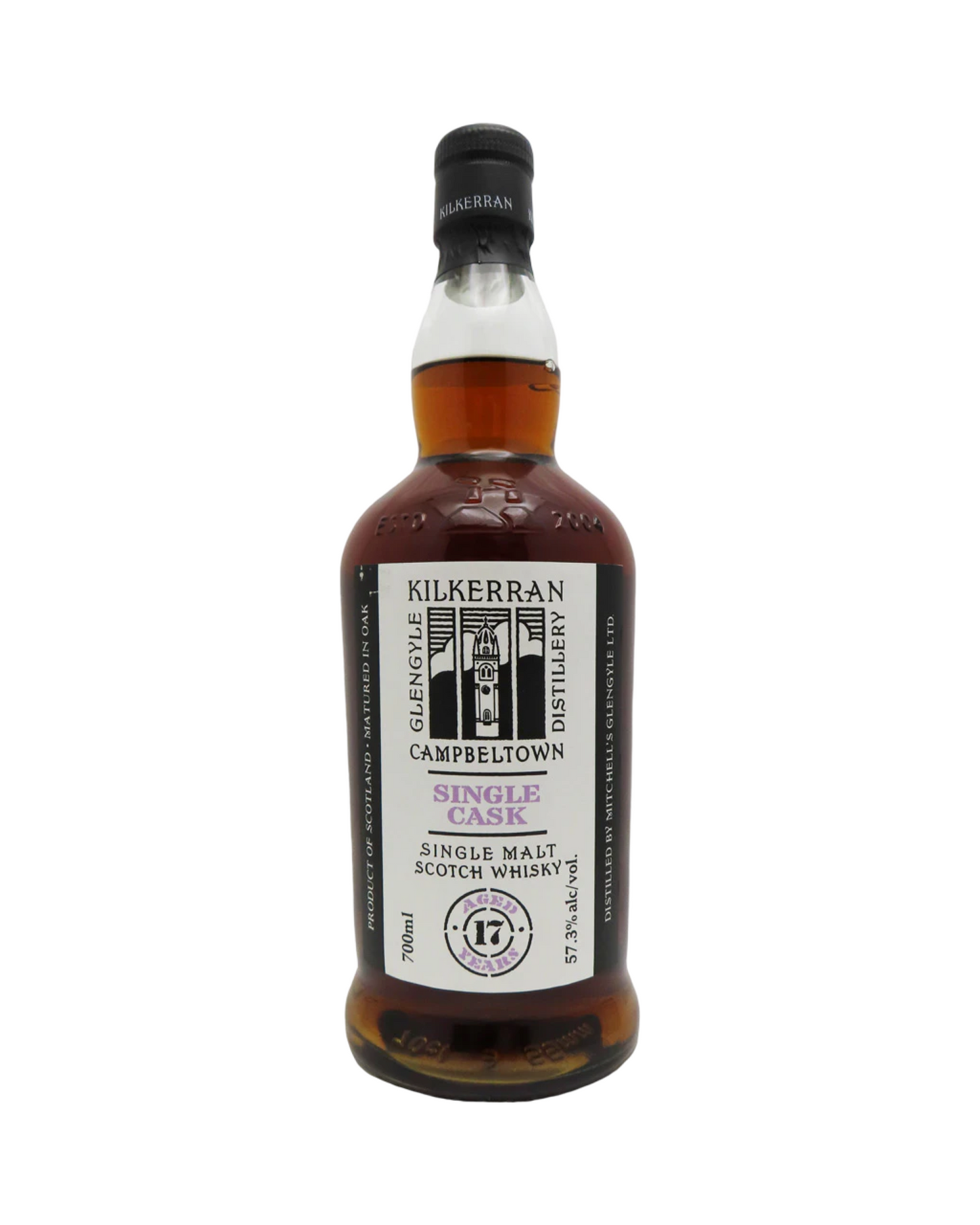 Glengyle Distillery Kilkerran 20th Anniversary 17 Year Old Single Cask Single Malt Scotch Whisky 700ml