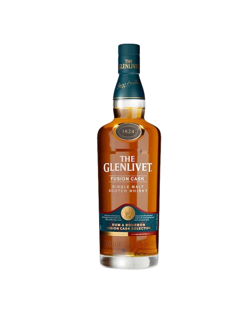 Glenlivet Fusion Cask Rum & Bourbon Cask Selection Single Malt Scotch Whisky 750ml