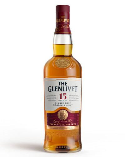 Glenlivet French Oak Reserve 15 Year Old Single Malt Scotch Whisky 750ml