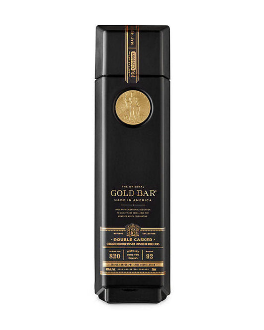 Gold Bar Double Cask Straight Bourbon American Whiskey 750ml