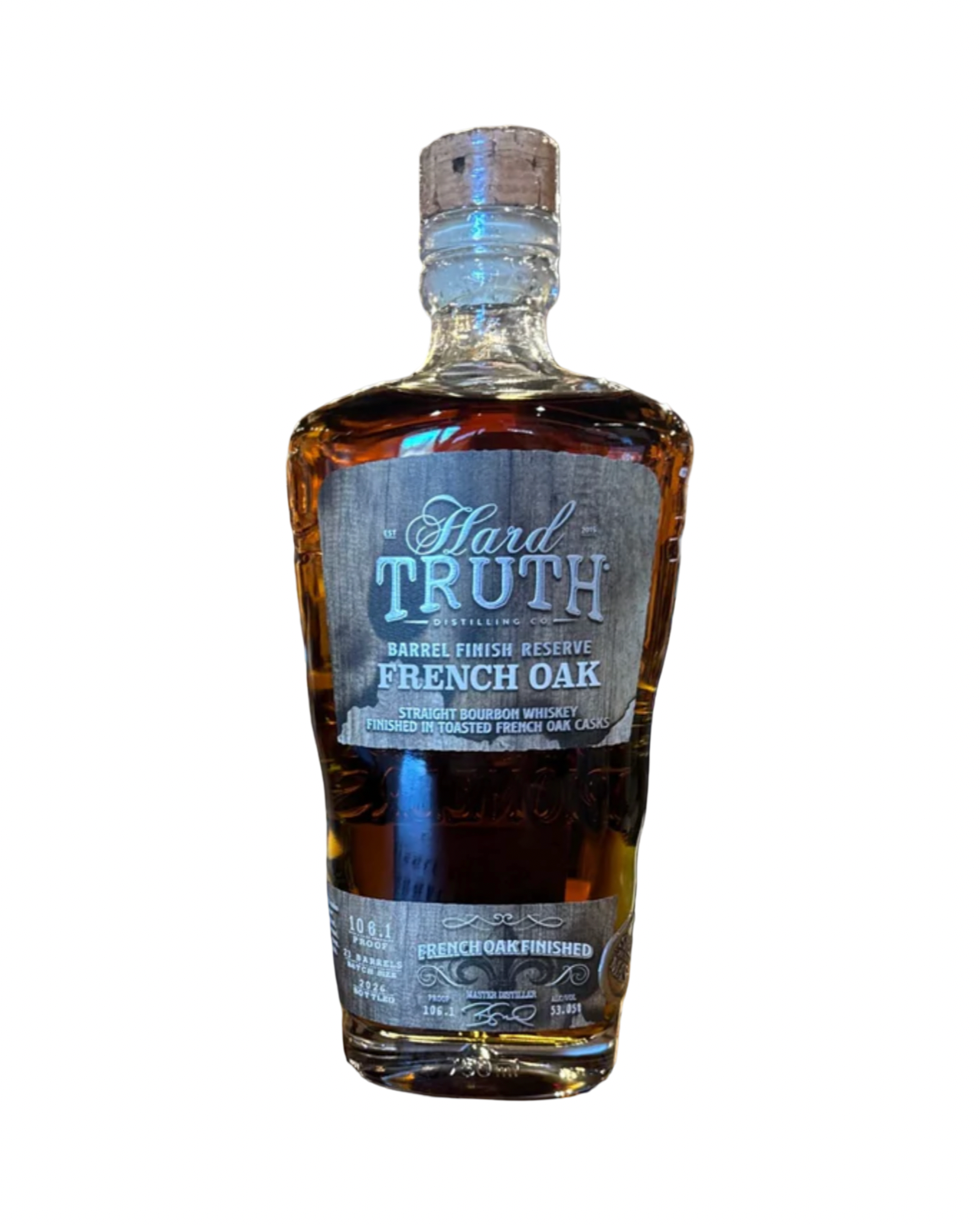 Hard Truth French Oak Finished Reserve Straight Bourbon Whiskey 750ml