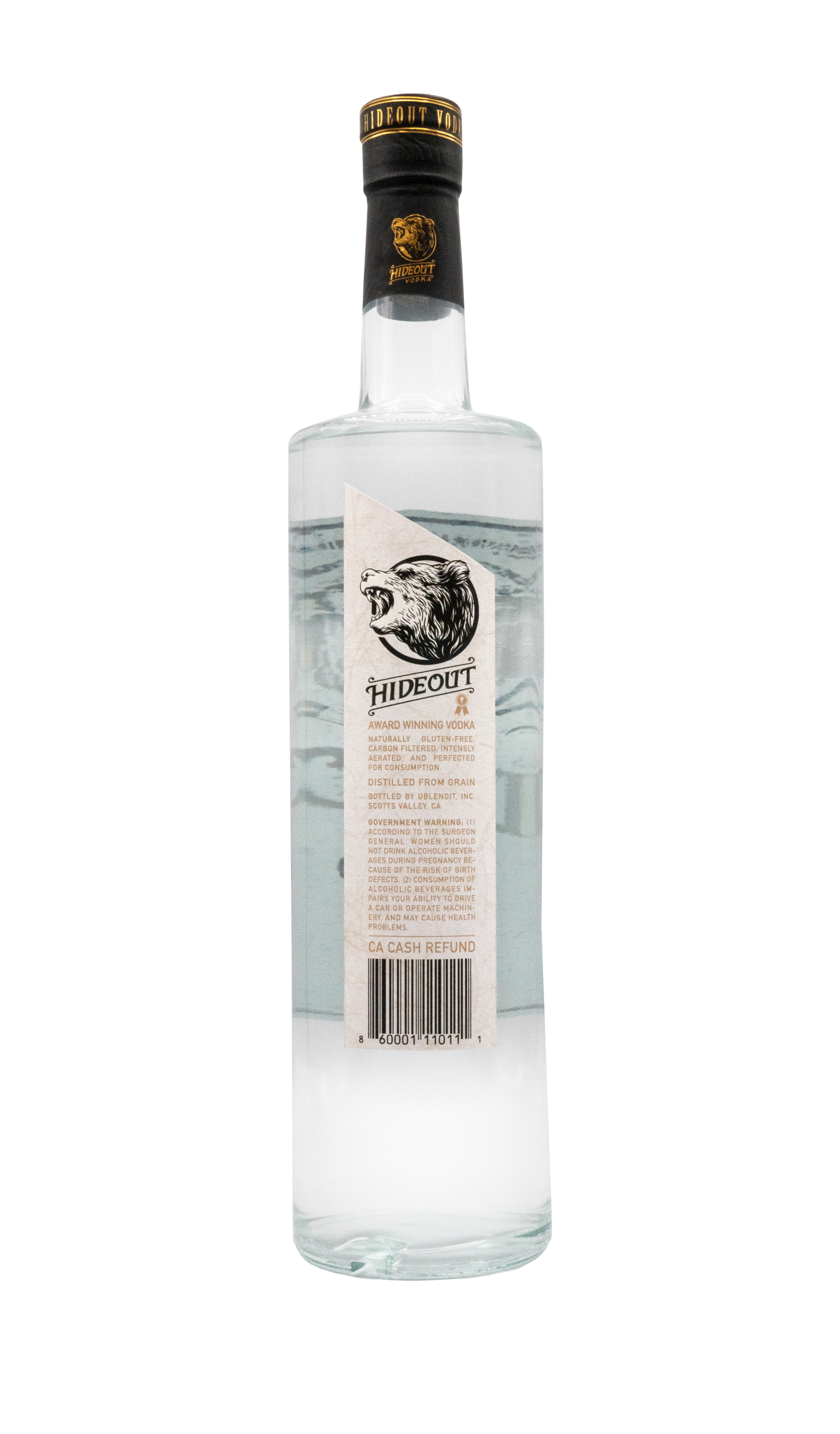 Hideout Vodka 750ml