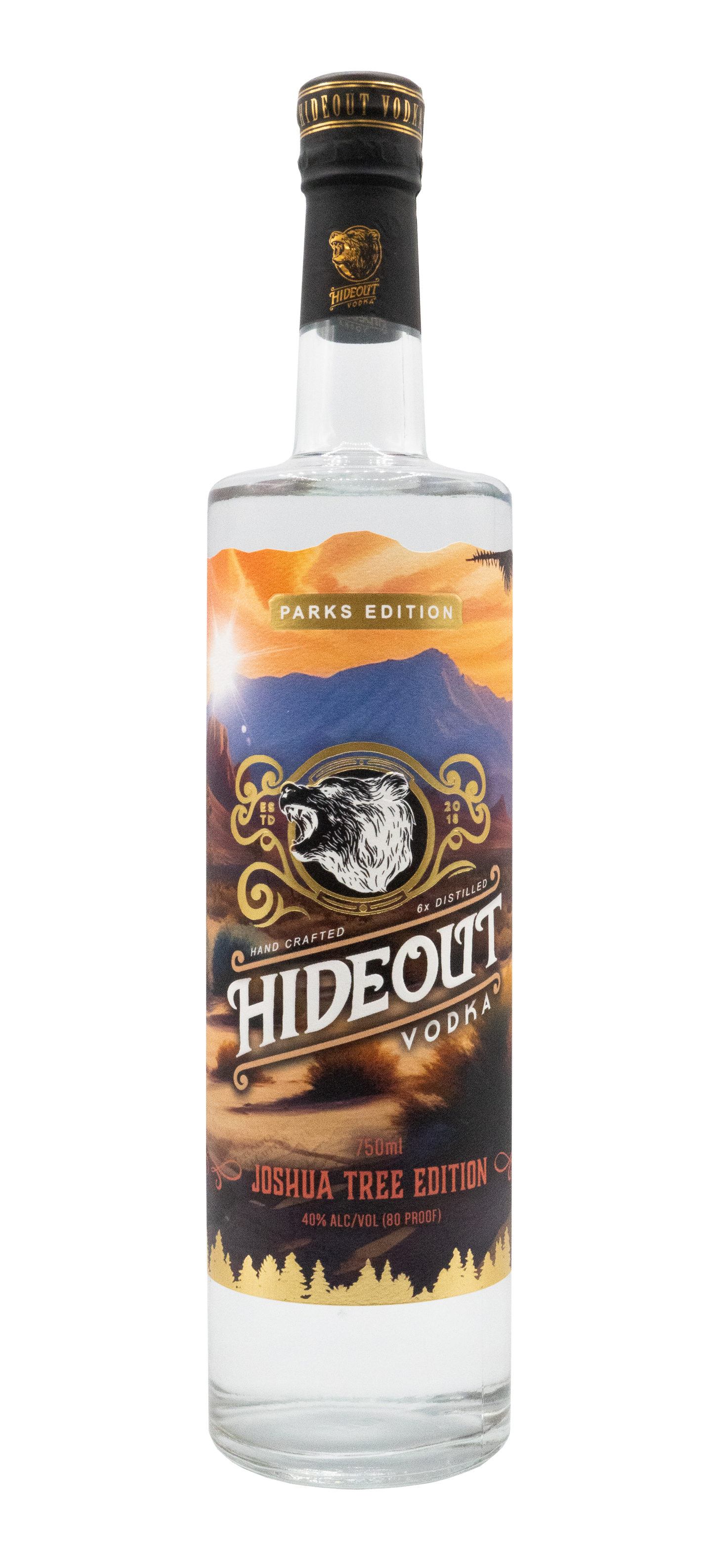 Hideout Vodka National Parks Joshua Tree Edition Vodka 750ml