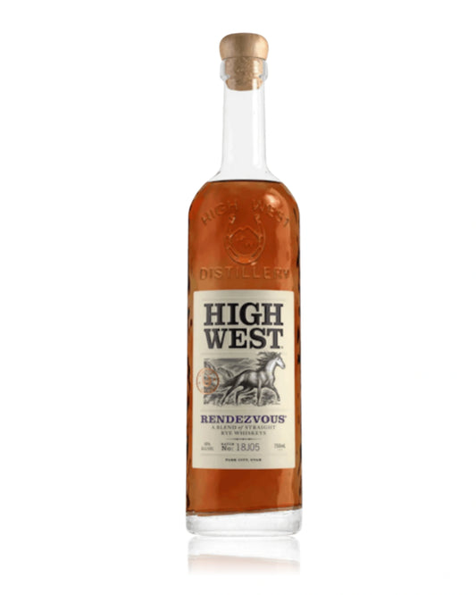 High West Rendezvous Straight Rye Blended Whiskey 750ml