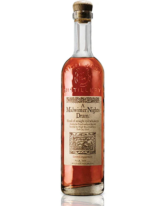 High West A Midwinter Night Dram Act 8 Straight Rye Whiskey 750ml