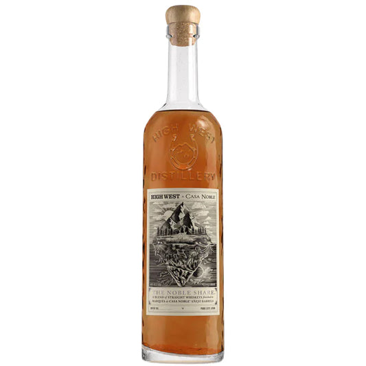 High West Distillery Casa Noble The Noble Share Finished In Marques de Casa Noble Anejo Straight Barrels Blended Whiskey 750ml