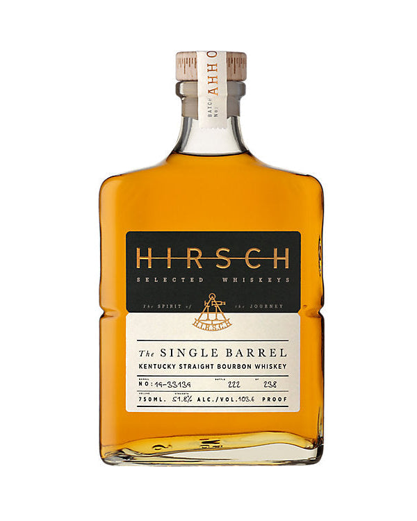 Hirsch The Single Barrel White Label Kentucky Straight Bourbon Whiskey 750ml
