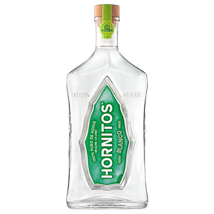 Hornitos Plata Tequila 1.75Lt