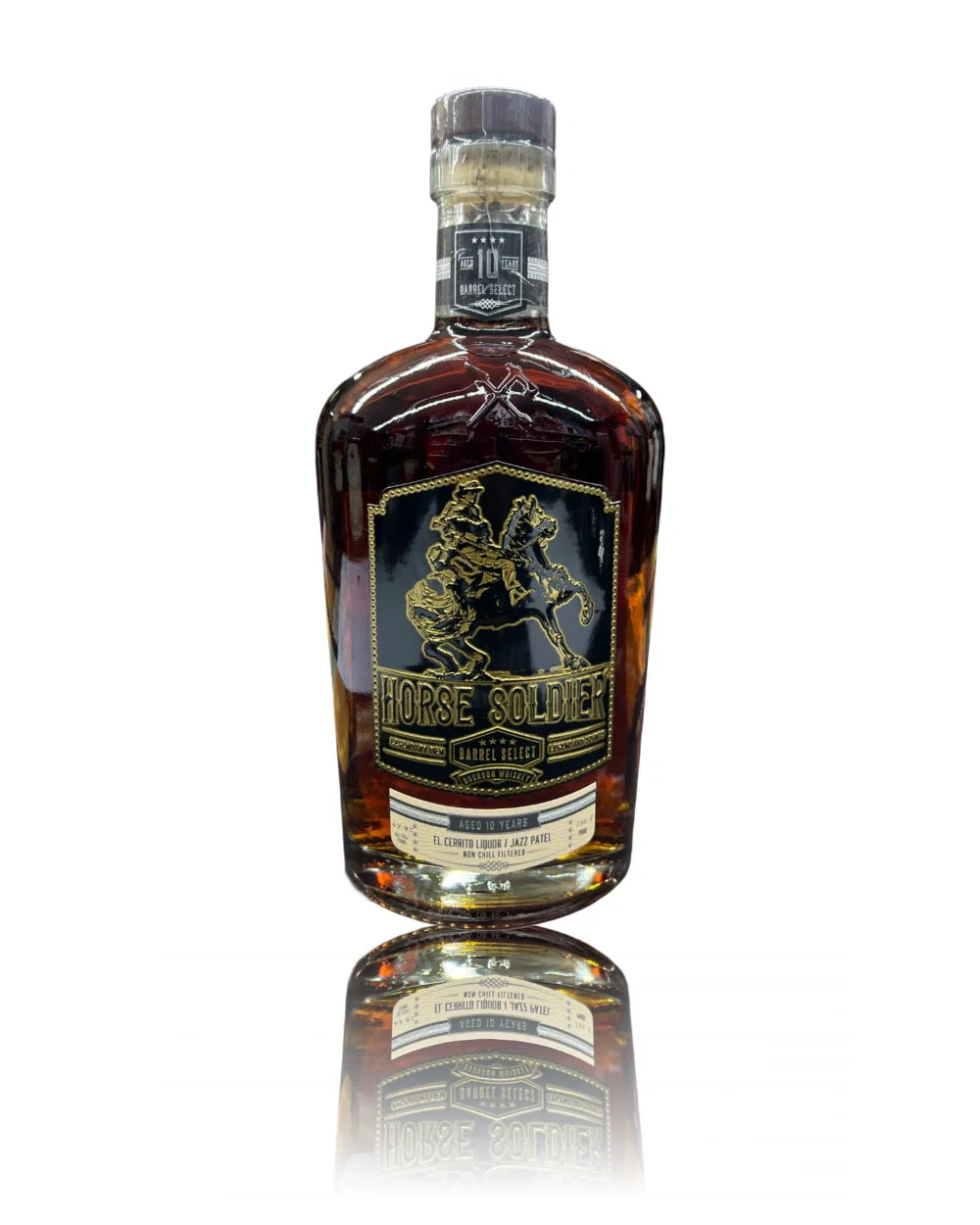 Horse Soldier Aged 10 Year Old Barrel Select Cask Strength El Cerrito Liquor Store Pick Bourbon Whisky