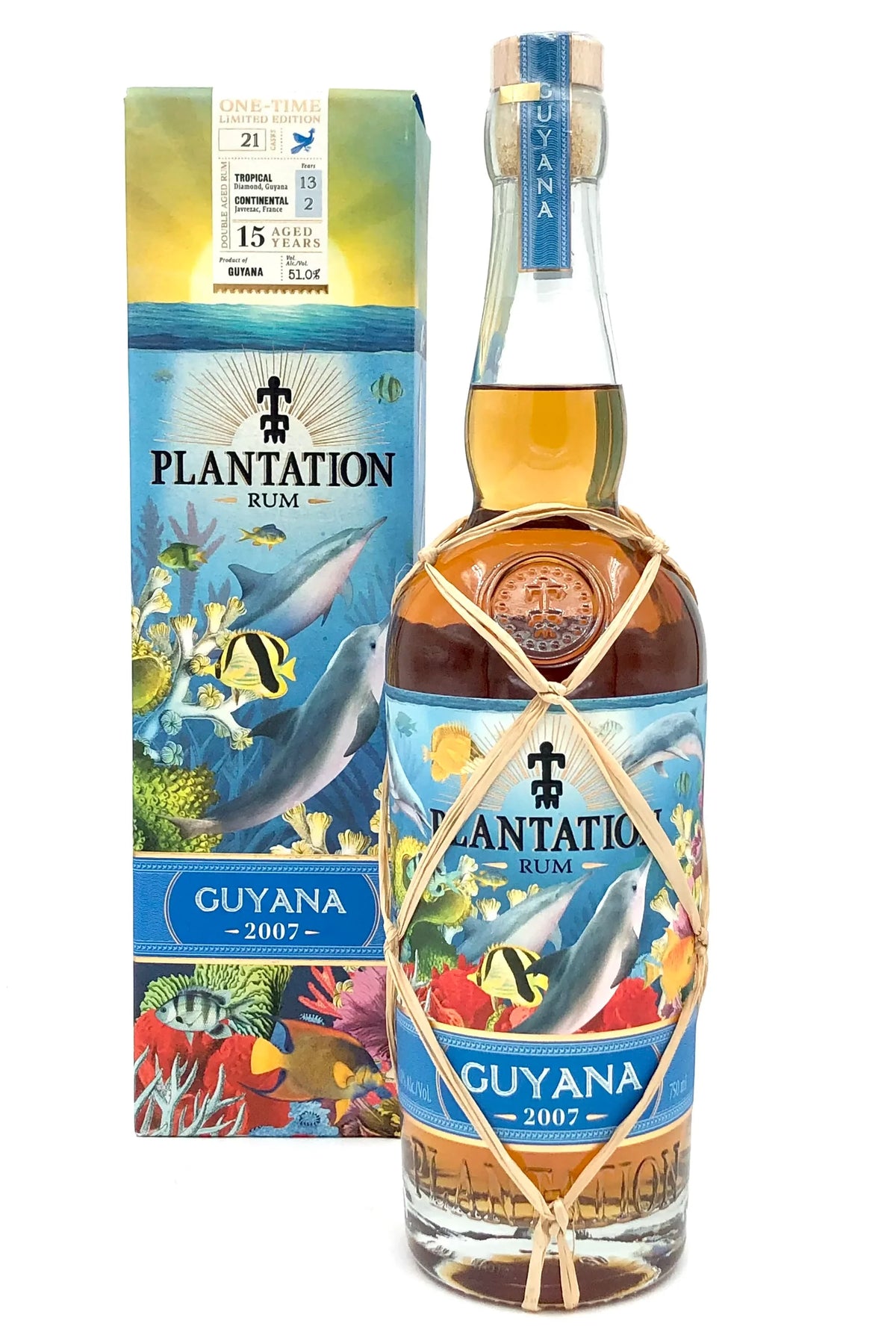 2007 Plantation Guyana Vintage Collection 15 Year Old Rum 750ml