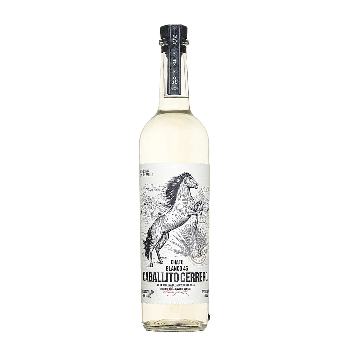 Caballito Cerrero Blanco 46 Chato Agave Spirit 750ml