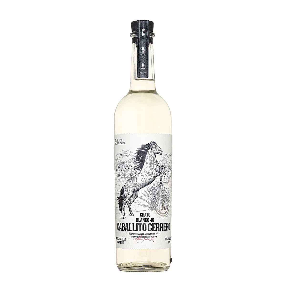 Caballito Cerrero Blanco 46 Chato Agave Spirit 750ml