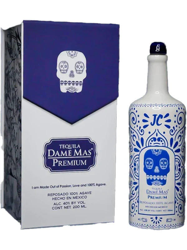 Dame Mas Premium Reposado Tequila 200ml