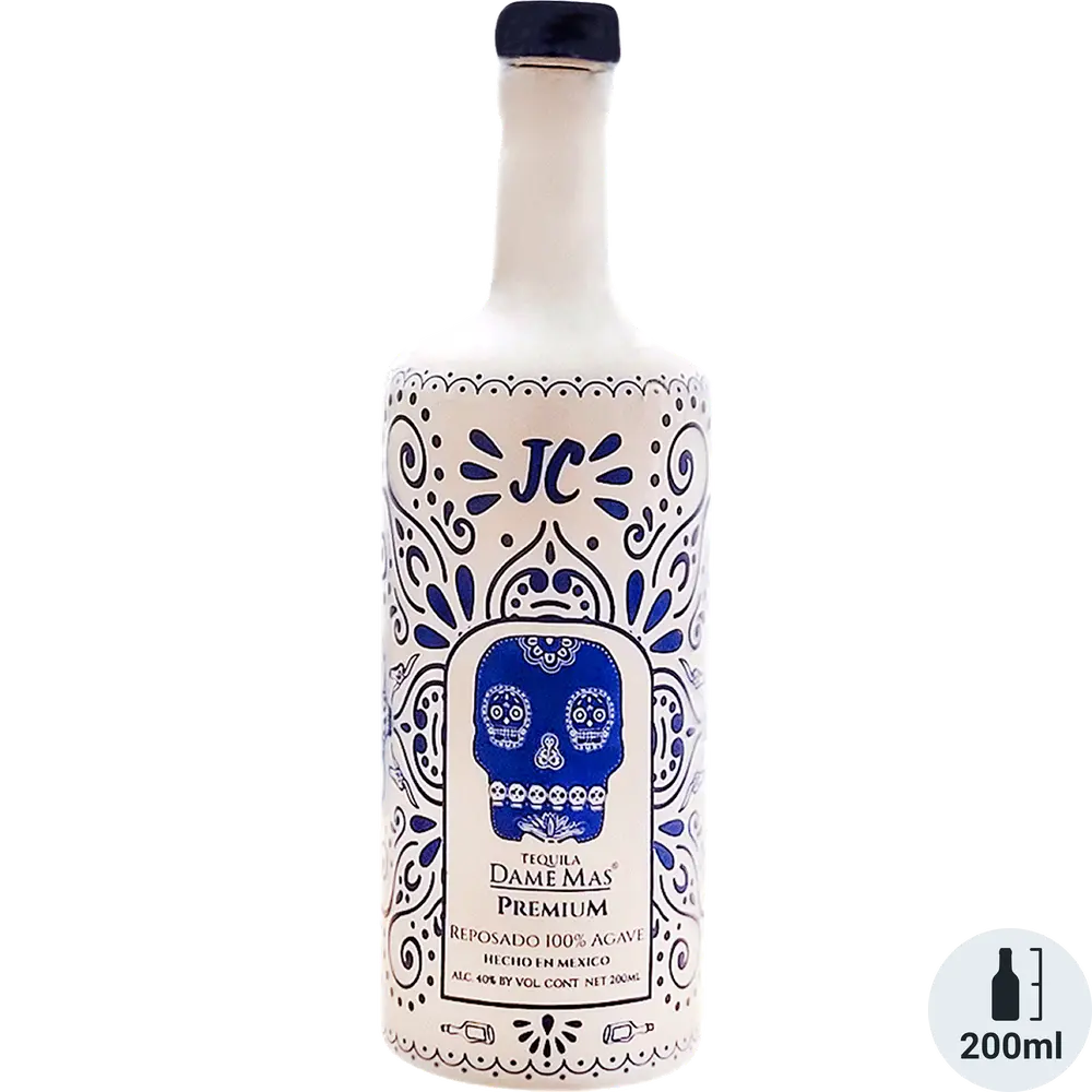 Dame Mas Premium Reposado Tequila 200ml