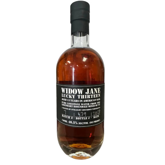 2025 Widow Jane Lucky Thirteen 13 Year Old Straight Bourbon Whiskey