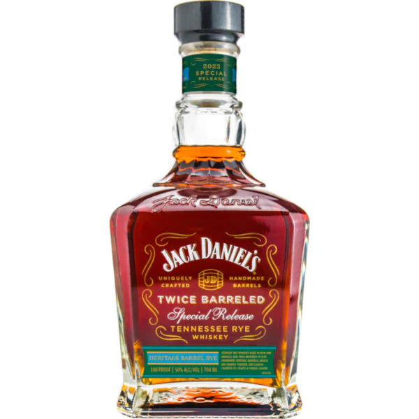 2023 Jack Daniel's Twice Barreled Special Release Heritage Barrel Rye Whiskey 750ml