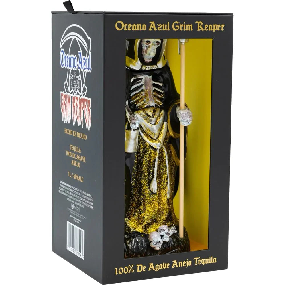 Oceano Azul Grim Reaper Anejo Tequila 1Lt