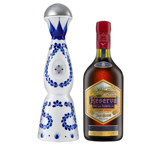 Clase Azul Reposado & Jose Cuervo Reserva De La Familia Extra Anejo Bundle 750ml