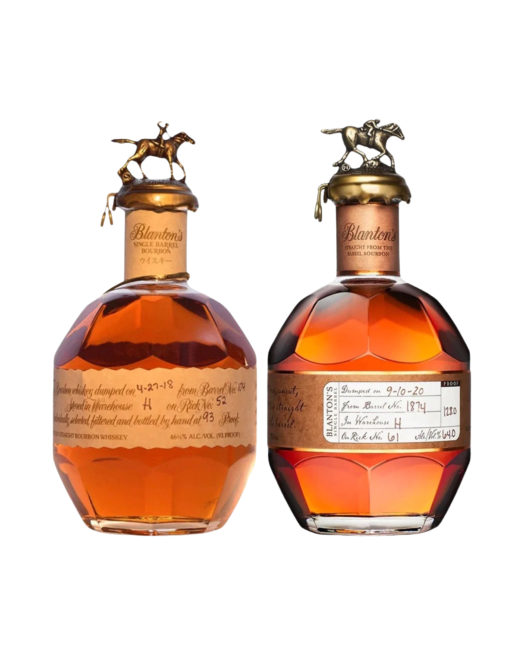Blanton's Red Label & Blanton's SFTB Straight From Barrel Bundle Pack