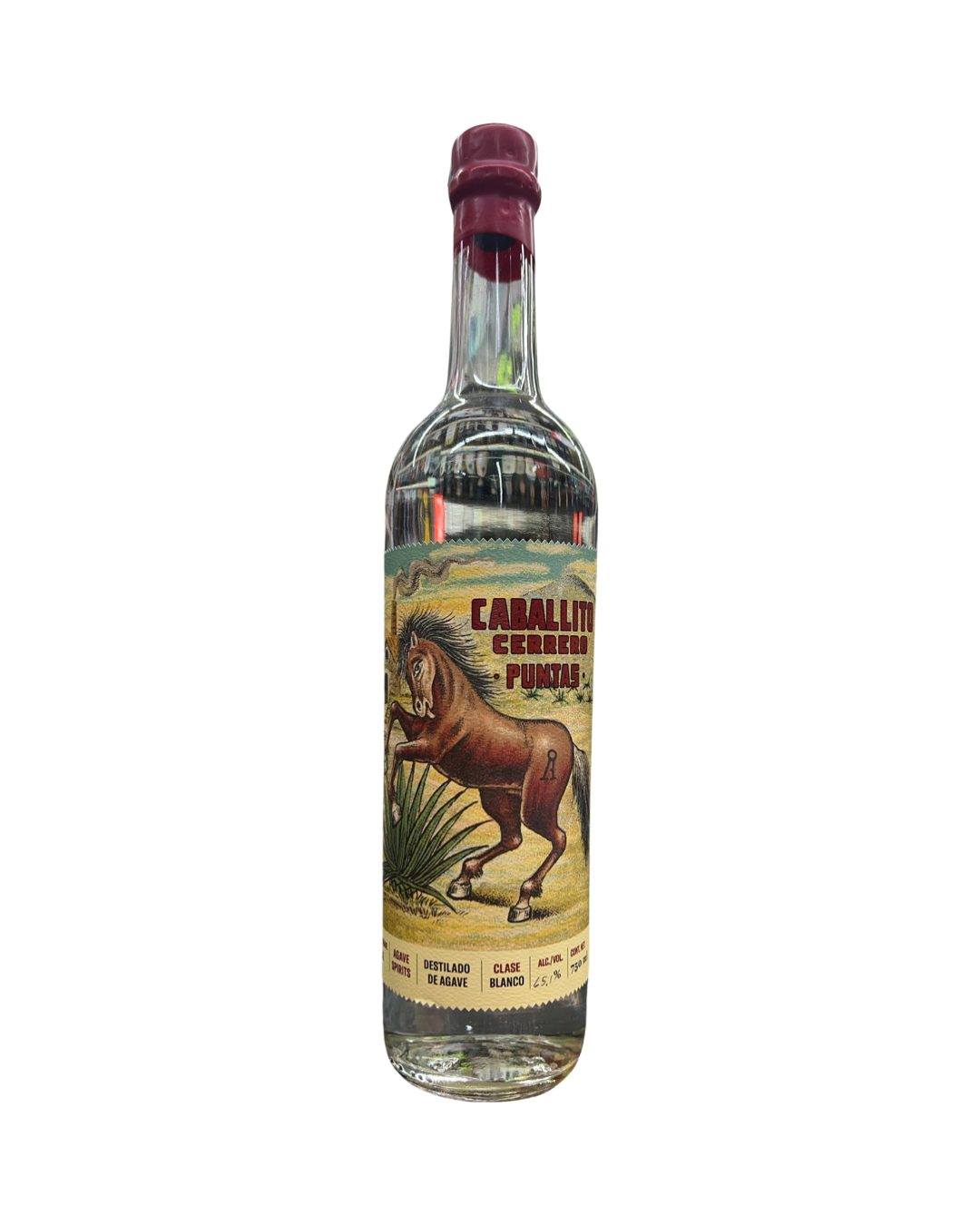 Caballito Cerrero Azul Blanco Puntas 750ml
