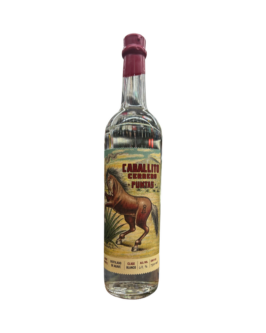 Caballito Cerrero Chato Blanco Puntas 69% ABV 750ml