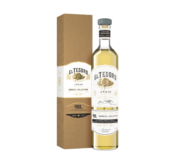 El Tesoro de Don Felipe Mundial Collection Aged In Knob Creek Barrels Anejo Tequila 750ml