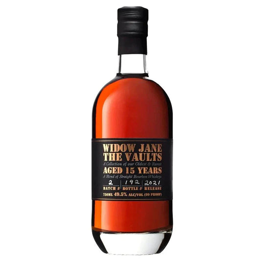 Widow Jane The Vaults 15 Year Old Straight Bourbon Whiskey