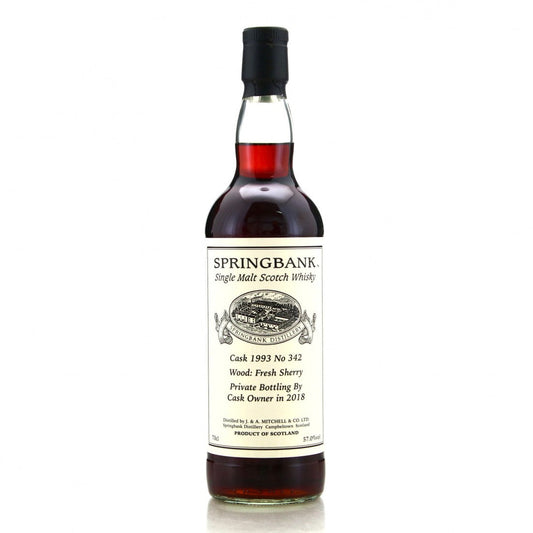 1993 Springbank Fresh Sherry Wood 342 Private Bottling Single Malt Scotch Whisky 700ml