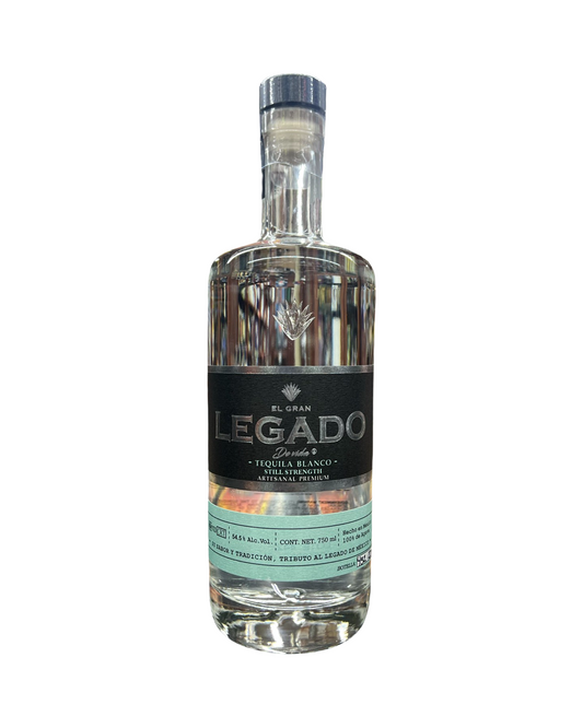 El Gran Legado De Vida Still Strength High Proof Artesanal Blanco Tequila 750ml