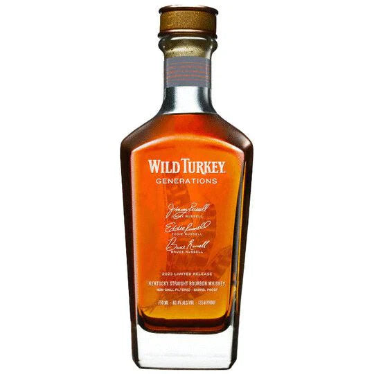 2023 Wild Turkey Generations Kentucky Straight Bourbon Whiskey 750ml