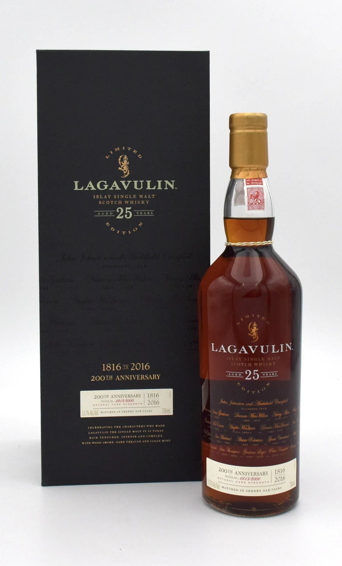 Lagavulin 200 Year Anniversary Limited Edition 25 Year Old Single Malt Scotch Whisky