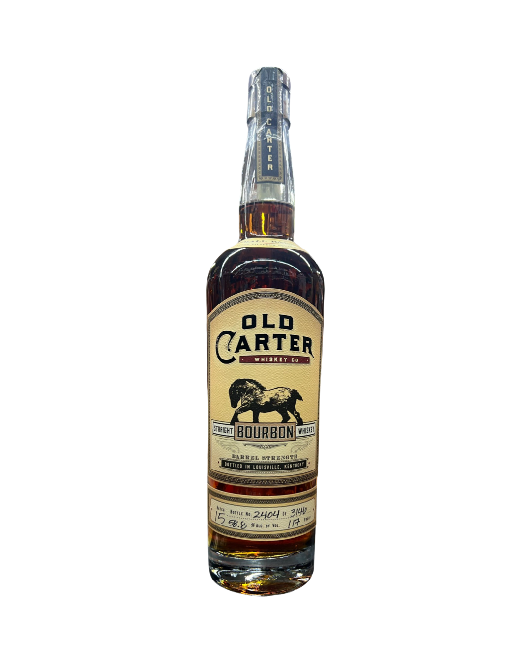 Old Carter Batch 15 Straight Bourbon Whiskey