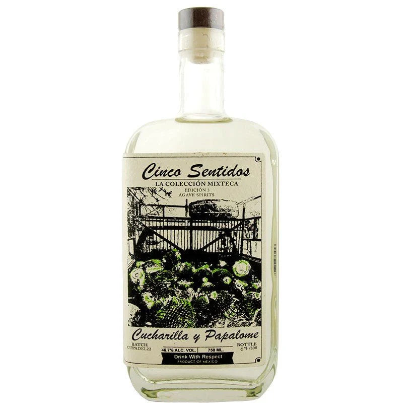 5 Sentidos Cucharilla y Papalome Agave Spirit Mezcal 750ml