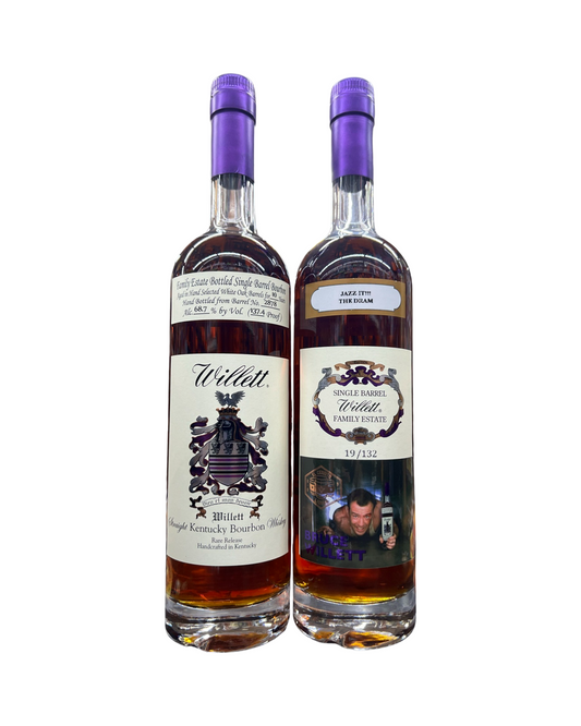 Willett Family Estate Single Barrel 10 Year Old Barrel No. 2878 EL Cerrito Liquor Store Pick Kentucky Straight Bourbon Whiskey