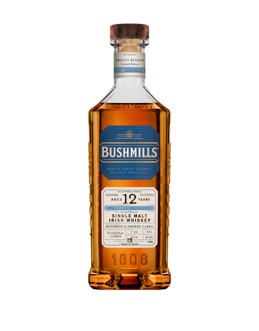 Bushmills The Causeway Collection Tequila Casks 12 Year Old Single Malt Irish Whiskey 750ml